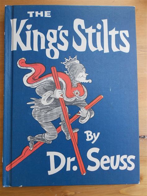 Reduced The King S Stilts 1960 By Dr Seuss Vintage