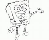 Spongebob Cheeks Squarepants Coloringhome sketch template