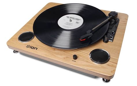 vinyl record players ion audio archive modern player small portable turntable walmartcom