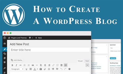 create  blog  wordpress simple step  step guide  start