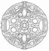 Coloring Mandala Pages Opal Palace Adults Books Favecrafts Book Adult Printable Pattern Crazy Drawings Sheets Choose Board Dover Publications sketch template