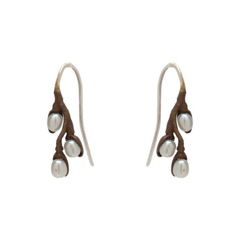 small pussy willow earrings