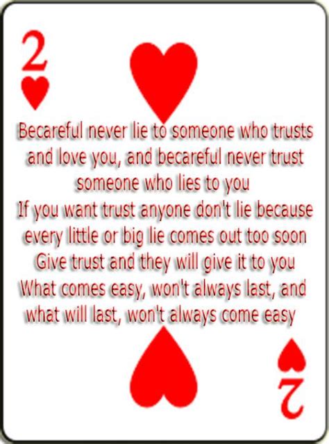 Becareful Never Lie To Someone Who Trusts And Love You And Becareful