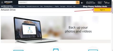 access amazon drive   computer   web browser