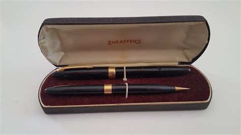 vintage circa  sheaffers   pencil set  etsy