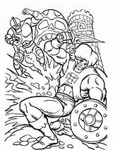 Coloring He Man Pages Book Printable Universe Masters Color Boys Mycoloring Colouring Sheets Mandala Print Jaw Trap Kids Motu 4th sketch template