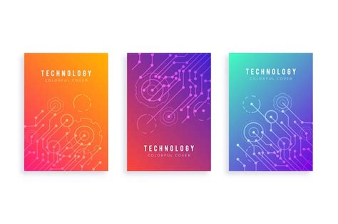 technology cover images  vectors stock  psd