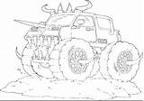 Monster Truck Coloring Grave Pages Digger Getcolorings sketch template