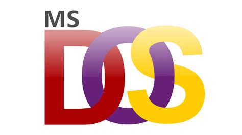 ms dos logo  symbol meaning history png