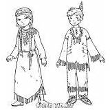 Coloring Pages Children Colouring American Native Indian Kids Metis Indians Clothing Nations First Girl Ancient Egypt Sheets Around Scottish Boys sketch template