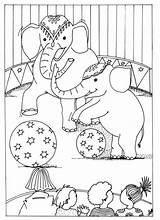 Circus Coloring sketch template