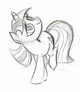 Twilight Sketch Star Lauren Pony Sparkle Little Mlp Sketches Faust Drawing Friendship G4 Wiki Magic Gazing Sparkles Da Concept Horse sketch template