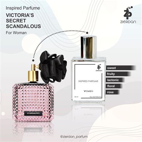 Jual Zierdan Inspired Parfum Victorias Secret Scandalous Parfume