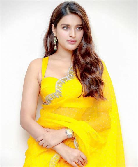 pics nidhhie agerwal in a playful mood gulte