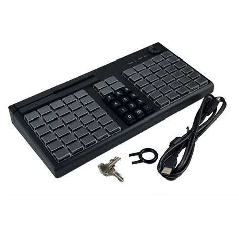 abs usb wired pos programmable keyboard cash register keyboard