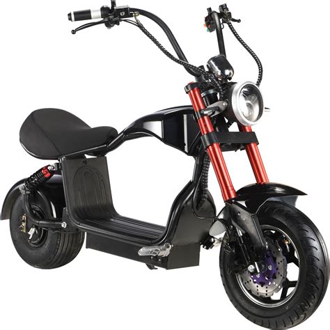 mototec mini fat tire electric scooter    mph cruiser