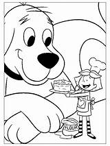 Clifford Coloring Pages Dog Red Big Print Color Coloringpages1001 Popular Tv Kids Coloringhome sketch template