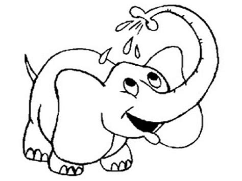 printable coloring pages elephant  lunawsome