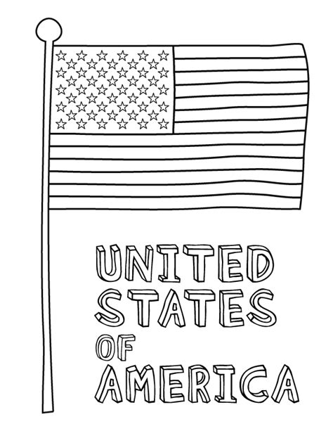 coloring pages american flag coloring pages usa