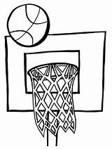 Baloncesto Everfreecoloring Ways Clipartmag Nba sketch template