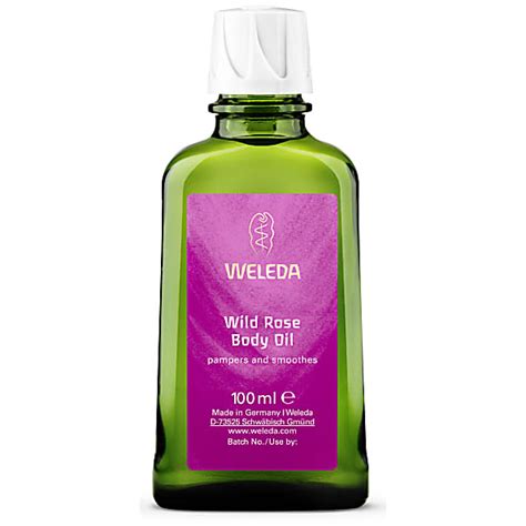 weleda wild rose body oil