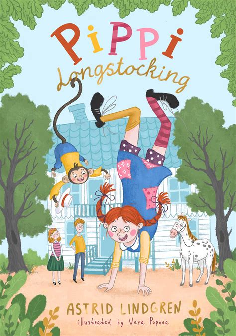 Pippi Longstocking Book Cover