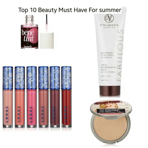 top  beauty    summer summer beauty products