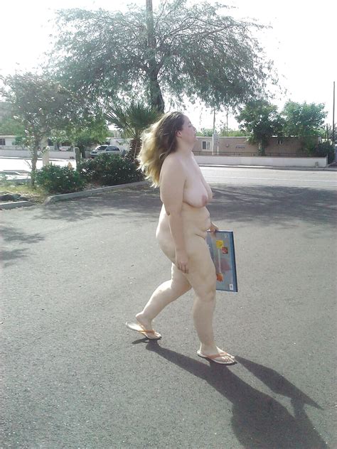 bbw public nudity leaving work naked 15 pics