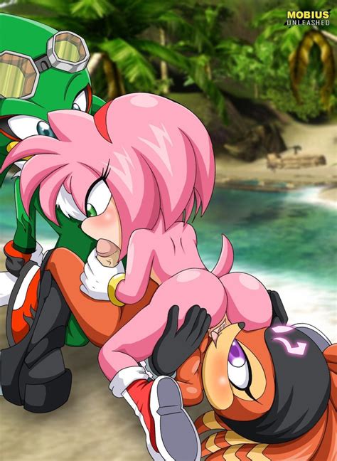 Rule 34 Amy Rose Avian Bbmbbf Beach Bird Boots Clothing Cunnilingus