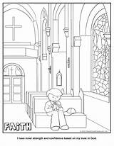 Coloring Pages Cub Scout Catholic Value Faith Place Church Printable Scouts Drawing Makingfriends Wolf Boy Sheets Study Sunday Activities Bible sketch template