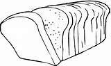 Loaf Chleb Tostowy Mewarna Kolorowanka Wikiclipart Druku Roti Makanan Dari Seluruh Pertandingan Pokoloruj Drukowanka Clker Webstockreview Clipartix Cliparting sketch template