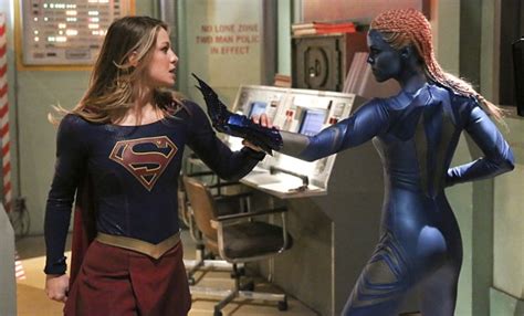 indigo battles with supergirl in new photos