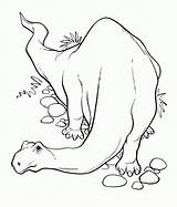 Brontosaurus Coloring Pages Comments Library Coloringhome sketch template