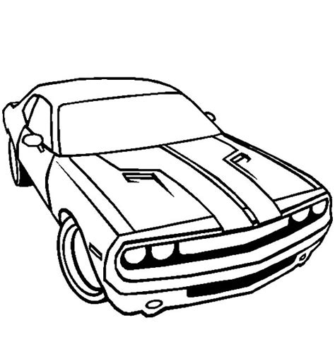 dodge car challenger coloring pages coloring sky