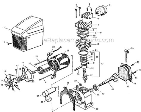 ridgid olw parts list  diagram ereplacementpartscom