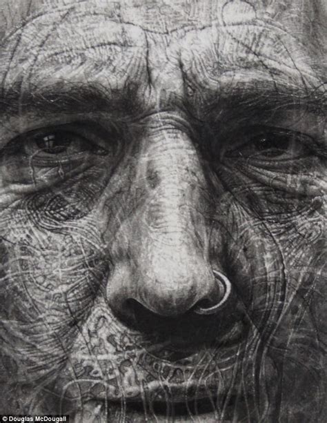 Scottish Artist Douglas Mcdougall Creates Lifelike Portraits Of Friends