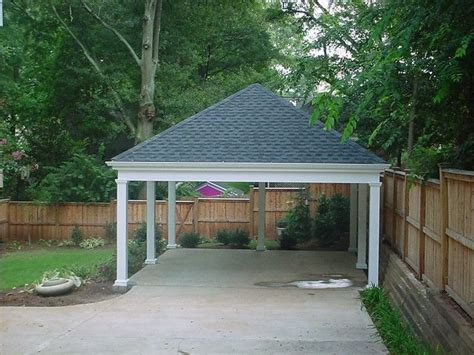 carport simple carport  hip roof homerebuilders flickr pergola patio outdoor