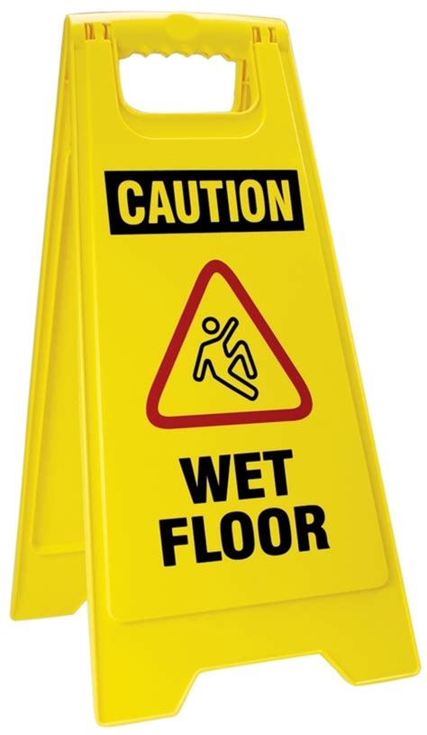 Osha Caution Folding Wet Floor Sign R S Quality Products