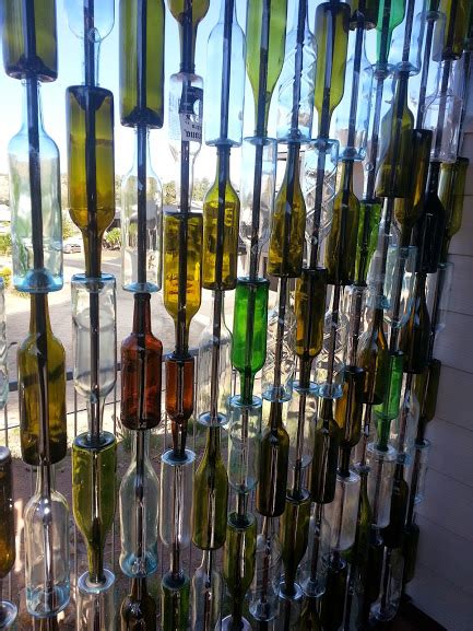 diy bottle wall idea hometalk