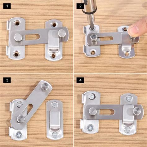 buy dropshipping door locks  cheap  stainless steel hasp latch lock sliding door