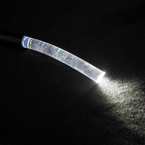 10mm Solid Core End Glow Fiber Optic Cable By The Foot Wiedamark Lighting