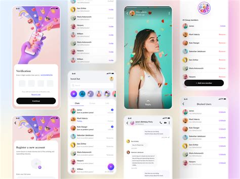 chat app  mindinventory  dribbble