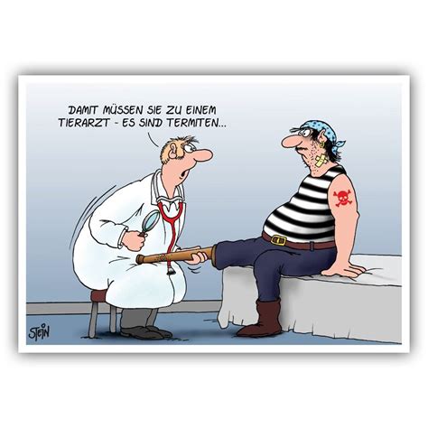 Erinnerungskarten Tierarztpraxis – Cartoon Von Uli Stein Computer