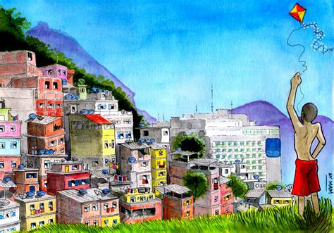 Cotidiano Blues Menino Na Favela