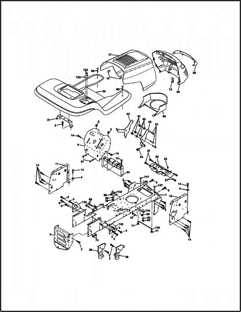 model  craftsman riding lawn mower parts diagram diagrams resume template collections