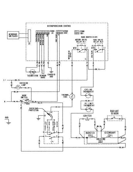 maytag dryer wiring diagram