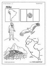 Kolorowanki Ameryki Kraje Południowej Superkid sketch template
