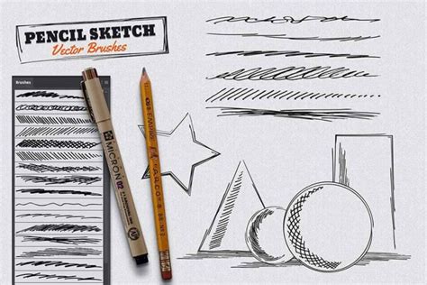 pencil brushes sets  premium  designest