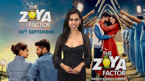 zoya factor movie review by tasneem rahim of showbiz india tv youtube