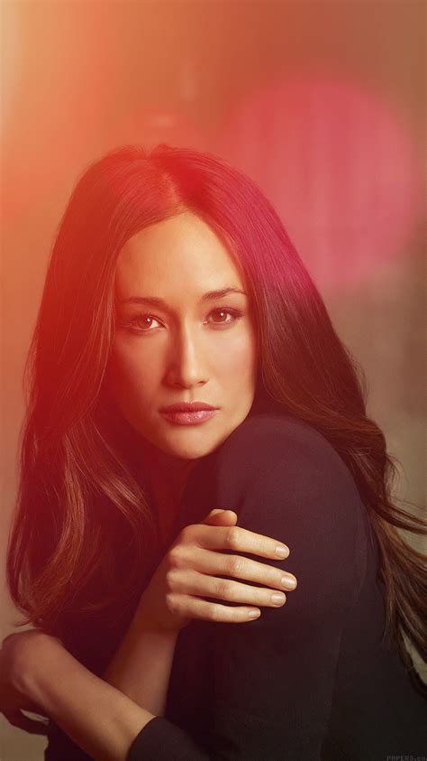 Iphone Wallpaper He90 Maggie Q Film Actress Sexy Flare